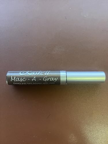 (3 Pack) RASHELL Masc-A-Gray Hair Color Mascara - Warm Brown