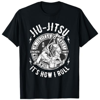 BJJ Tshirt Per brasiliano Jiu Jitsu È Come I Roll Maglietta