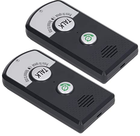 Interphone Vocal bidirectionnel interphone sans Fil à très Longue portée système de Sonnette d'interphone étanche à la Pluie