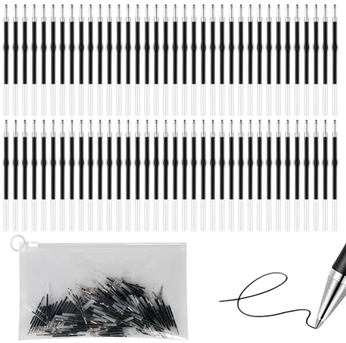 Perlenstift-Nachfüllminen, 1,0 mm, schwarze Tinte, 6,1 cm, 200 Stück