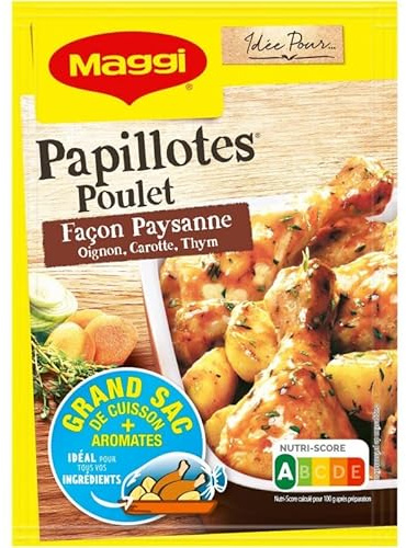 NESTLE MAGGI - Papillote Petit Mijoté Façon Paysanne 32G - Lot De 4