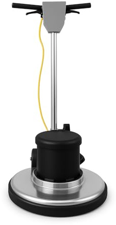 20 Inch Floor Cleaning Machine, 175 RPM, Single Speed, with Brushes and Pad Driver