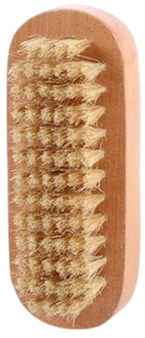 Spazzola per unghie in legno riutilizzabile a doppia faccia spazzole per la pulizia di unghie mani piedi unghie unghie dei piedi