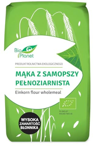 HELT KORNMJÖL BIO 500 g - BIO PLANET