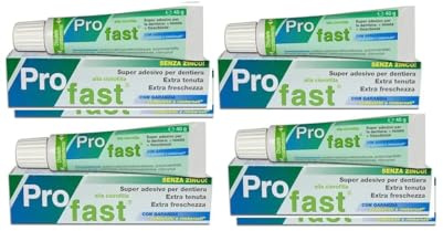 PROFAST ADESIVO PROTESI 40G QUATTRO CONFEZIONI CONVENIENZA
