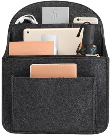 Organisateur de sac à dos, organisateur de sac, Organisateur de sac à main pour insert de sac à dos, Insert de sac à dos de voyage, doublure d'organisateur de sac à dos avec multi-poches pour sac à do