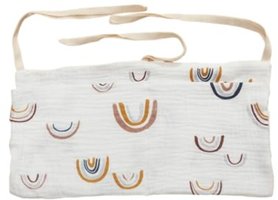 Mjzzh Bolsa de almacenamiento colgante para habitaciones infantiles y cambiadores (compatible con cunas y cochecitos) organizador cuna，organizador pañales