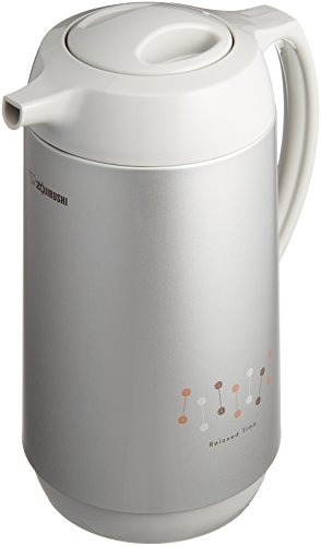 Zojirushi AG-KD10-HM Thermoskanne aus Glas, 1000 ml, Metallic-Grau