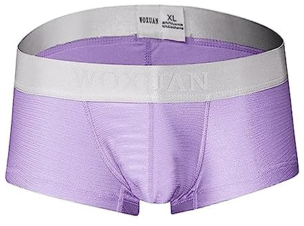sandbank Mutande per Mutandine da Uomo in Mutandine di Nylon Solido da Uomo Porpora EU S(Tag L)