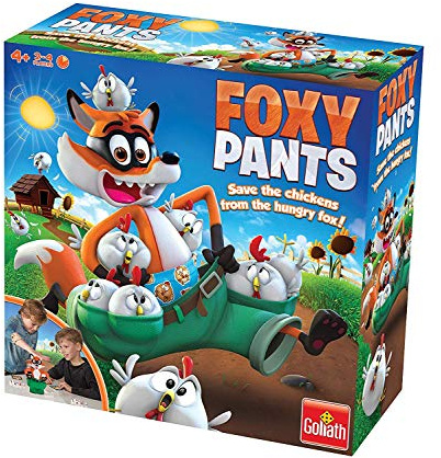 Foxy Pants: Save the Chickens From the Hungry Fox! | Fun Board Game for Kids | For 2-4 Players | Ages 4+