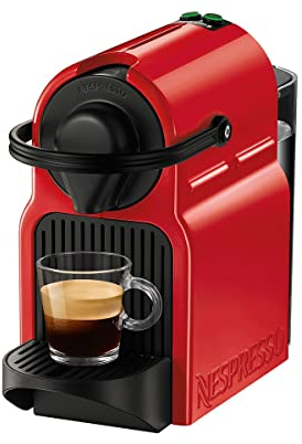 Krups XN1005 Inissia Ruby Red(sans capsules) Machine à café Nespresso