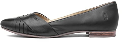 Hush Puppies Women's Marley Platform Ballet Flats, Black Black Black 8 UK