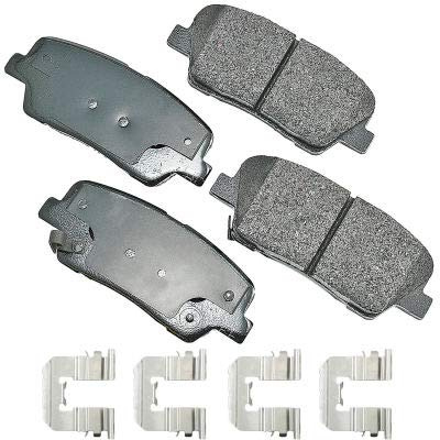 Akebono ACT1284B ProACT Ultra Premium Ceramic Disc Brake Pad Kit