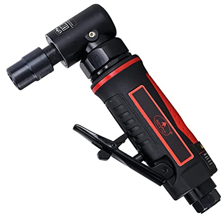 AEROPRO TOOLS 1/4-Inch Angle Pistol Grip Air Angle Die Grinder AP17315 with 1/4 collect, 20000 RPM