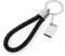 LEIZHAN Unità flash USB 3.0, Mini unità flash USB, unità flash USB per auto, unità flash USB con portachiavi per PC, laptop, ecc. (16GB,Argento)