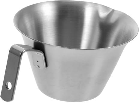 MAGICLULU Tasse Doseuse Métal Pour Expresso Avec Bec Verseur Et Poignée Tasses à Mesurer Pour Café Outils Pour