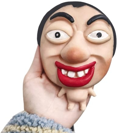 Giocattoli Schiacciabili Per Bambini,Grande Faccia Morbida Antistress - Giocattolo Portatile A Lenta Rialzata - Per Bambini, Ragazzi, Adulti, Studenti, Professionisti, per Relax a Casa e in Viaggio