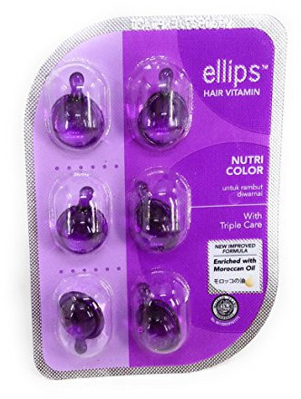 Ellips Hair Vitamin (olio marocchino) - Nutri Color, 6 Blister (@ 6 Capsule)