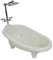 Amagogo Handgefertigte Mini Badewanne Puppenhausmöbel Zubehör Badewanne Modell Spielzeug
