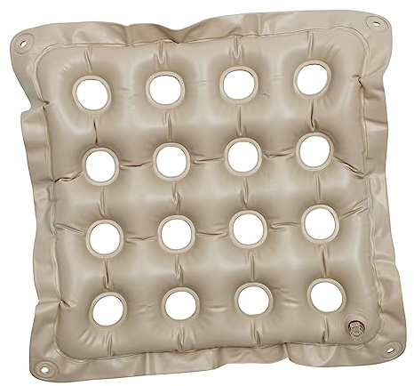 HANABASS Asiento y Protección Humedad Inflable Cojín Cuadrado de Pvc Función de Descompresión para Hogar y Cocina