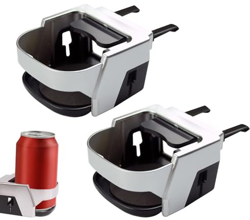Vikrami lighting 2 PCS Car Drink Holders Car Cup Car Air Vent Cup Holders Phone Mobile Holder Water Coffee Bottle Bracket Durable Car Bottle Holder Storage Automotive Air Conditioner Vent Cup Holder