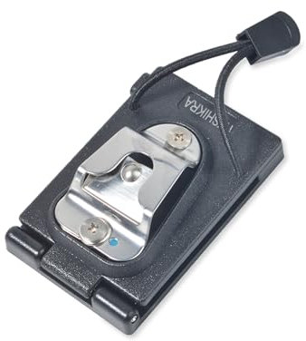 HYSHIKRA Accessoire de Ceinture bidirectionnel pour Talkie-walkie, pour Radio Portable/Haut-Parleur, Microphone/Haut-Parleur Radio Mobile, Compatible avec Baofeng Kenwood Motorola Quansheng (Noir 02)