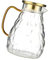 Cabilock 1stk Flasche Kaltes Wasser Wasserbehälter Mit Wasserhahn Camping Spirituosenspender Filter Schlauch Kalte Kaffeekanne Thermoflasche Glas Mit Hohem Borosilikatgehalt Golden