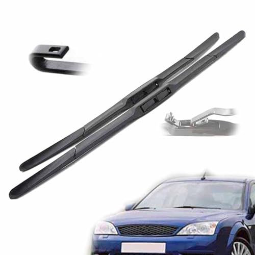 Escobillas de limpiaparabrisas Delanteras, para Ford, para Mondeo MK3 2001 2002 2003 2004 2005 2006 2007 Limpiaparabrisas Ventana Coche Cepillos de Lluvia 22''+20''