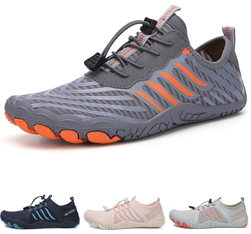 FJZFXKZL Chaussures de randonnée Pieds Nus antidérapantes for Femmes et Hommes, Chaussures de randonnée avec cuivre