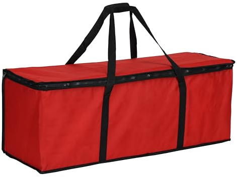 Totò Piccinni BORSA per Albero di Natale fino a 300 cm o Decorazioni Natalizie, Resistente e Impermeabile (XL 125x50x50 cm)