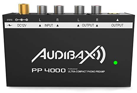 Audibax PP4000 Preamplificador Previo Phono RIAA. Único en el Mercado Con Interruptor on/Off