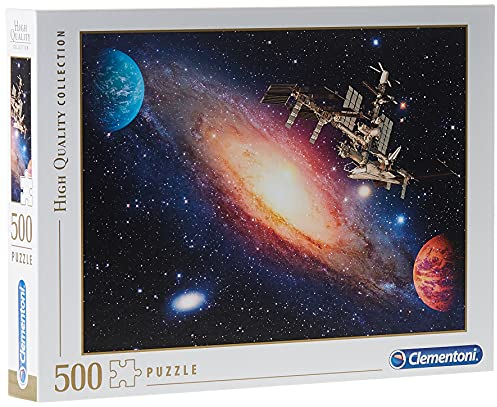 Clementoni - 35075 - Collection Puzzle - International Space Station - 500 pieces - Made in Italy - Jigsaw Puzzles for Adult