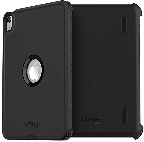OtterBox Defender Case for iPad Air 10.9-Inch(4th gen 2020/5th gen 2022),Shockproof,Ultra-Rugged Protective Case with built in Screen Protector,2x Tested to Military Standard,Black,No Retail Packaging