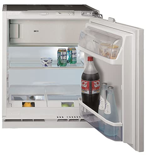 Hotpoint HF A1.UK 1 Integrated Under Counter Fridge, 108L, 59.6cm wide, Freezer Compartment, Reversible Door Hinge