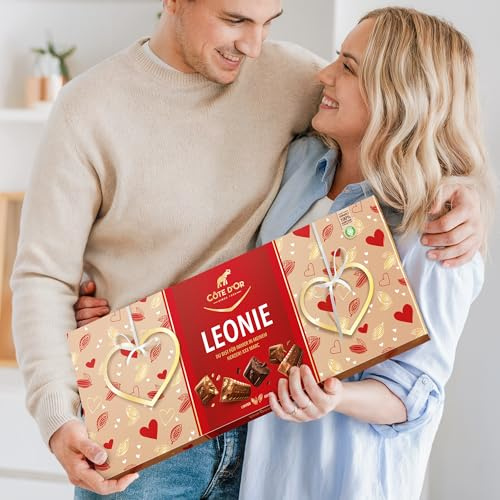 Côte d'Or Tablette Chocolat Personnalisée - Cadeau anniversaire homme & femme chocolat personnalisé avec nom et message, tablette chocolat géante à offrir