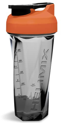 Helimix 2.0 Vortex Blender Shaker Bottle 828 ml - No Blending Ball or Whisk - USA Made - Portable Pre Workout Whey Protein Drink Cup - Mixes Cocktails Smoothies Shakes - Top Rack Safe