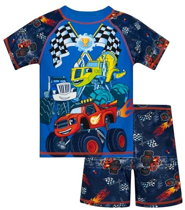 Blaze and The Monster Machine Bañador | Bañador Natacion Niño | Traje de Baño Niño
