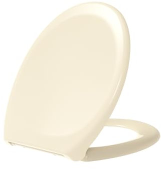 Grünblatt WC Sitz mit Absenkautomatik, abnehmbar zur Reinigung Duroplast O-Form (Pergamon)