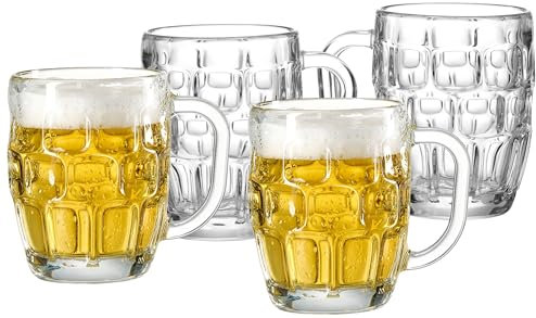 Ritzenhoff & Breker Juego de jarras de cerveza Luis, 500 ml, 4 piezas