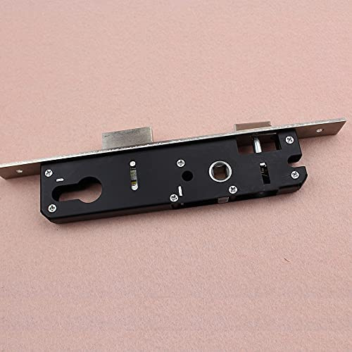 Premium Black Mortise Door Lock Case - 20mm Centre Body for Sliding Steel Security Entrance - Door Fittings for Enhanced Safety & Protection (85mm Size)