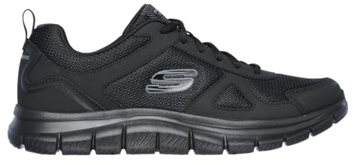 Skechers Men's Track Scloric Trainer, Black, 8.5 UK Wide
