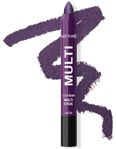 wet n wild Color Icon Cream Eyeliner Eyeshadow Multi-Stick, Moisturizing, Nourishing Velvety Cream-to-Powder Buildable & Blendable Formula, Cruelty-Free & Vegan - Royal Scam