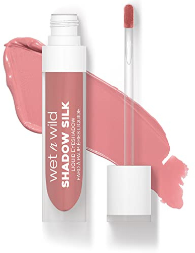 Wet n Wild Shadow Silk Liquid Eyeshadow, Highly-Pigmented Liquid Eyeshadow with Shimmer Finish, Dries Quickly, Easy to Apply with Wand Applicator for Ultimate Precision, Sweetest Bloom Shade