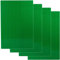 APOSTROPHE Games Building Block Base Plates Compatible with All Major Brands 19.2 cm x 28.8 cm Green Baseplates (4x Green)