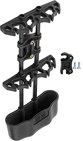 Alomejor 5 Carquois Portables avec Capot Absorbant Les Vibrations, Adaptés aux équipements de Tir à l'arc à Flèches Fixes et Mécaniques