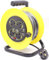 COZZREEM 15 M 4 Socket Open Cable Reel Extension Lead with Winding Handle 13A Four Socket Thermal Out and Power Switch High Visibility Cable