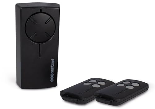 SCS Sentinel, AAM0220, Kit Receptor Universal Radiogate 2 Mandos a Distancia, Compatible con Puerta y Garaje, Fácil Instalación, Gris