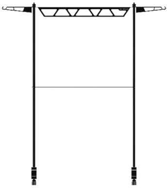 Qkbuza Colgador de cocina para acampar, estante para utensilios para acampar | Rack de almacenamiento de utensilios de cocina de mesa,Organizador de multifunción portátil para BBQ Grill Picnic Travel