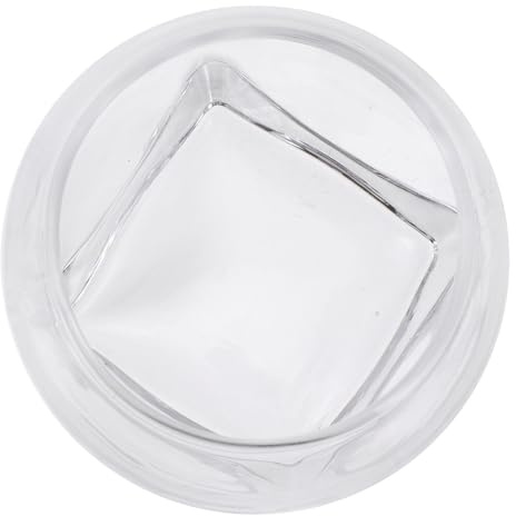 TOYANDONA Bicchiere in Vetro Senza Piombo per Latte e Vino Coppa Dessert Creativa Design Unico e Resistente Tazza per Gelato e Succo Maneggevole e Trasparente Uso Multiplo per Casa e