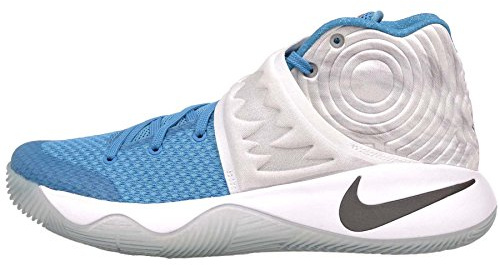 Nike Kyrie 2 Xmas Zapatillas de Baloncesto, Hombre, Azul/Blanco/Gris, 47